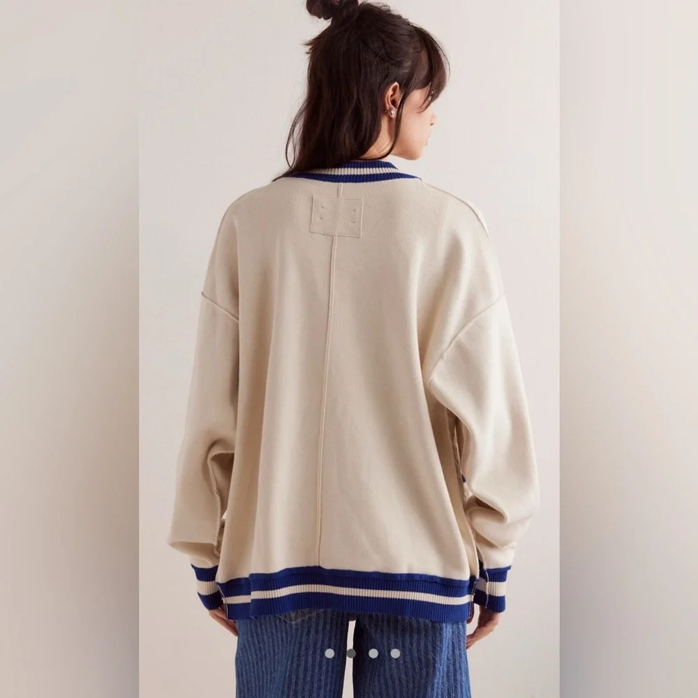 Free People We The Free Varsity Cardi - Picture 15 of 16